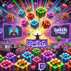 what is twitch gift bomb